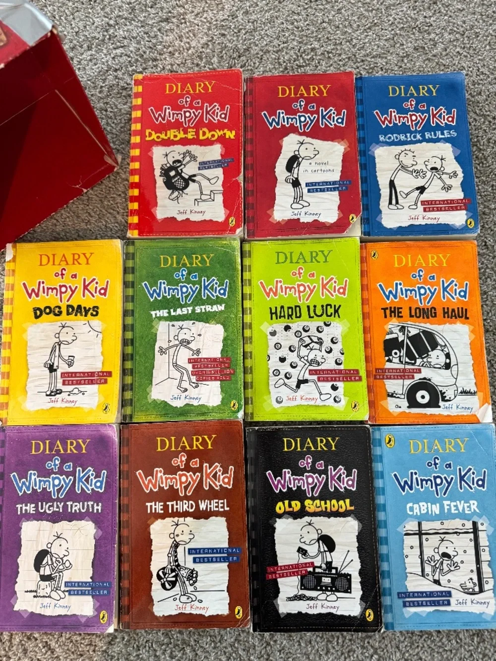 Diary of a wimpy kid (set of 11)